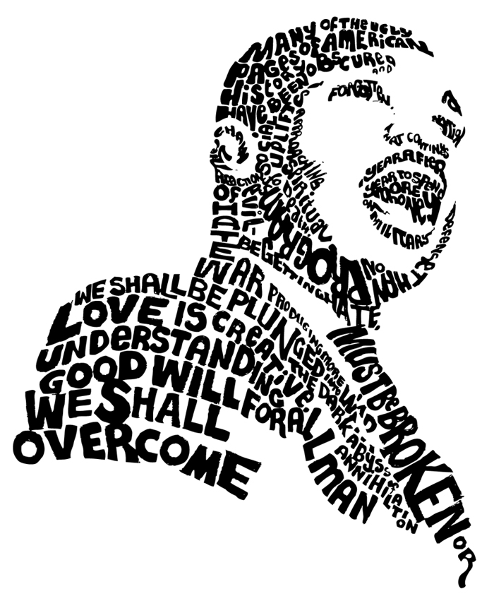MLK Typography