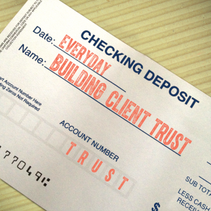 Making Trust Deposits