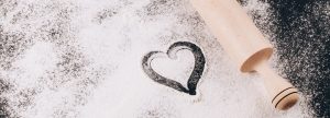 Heart in white powder - Holiday gifts from the heart, Show Appreciation at the Holidays